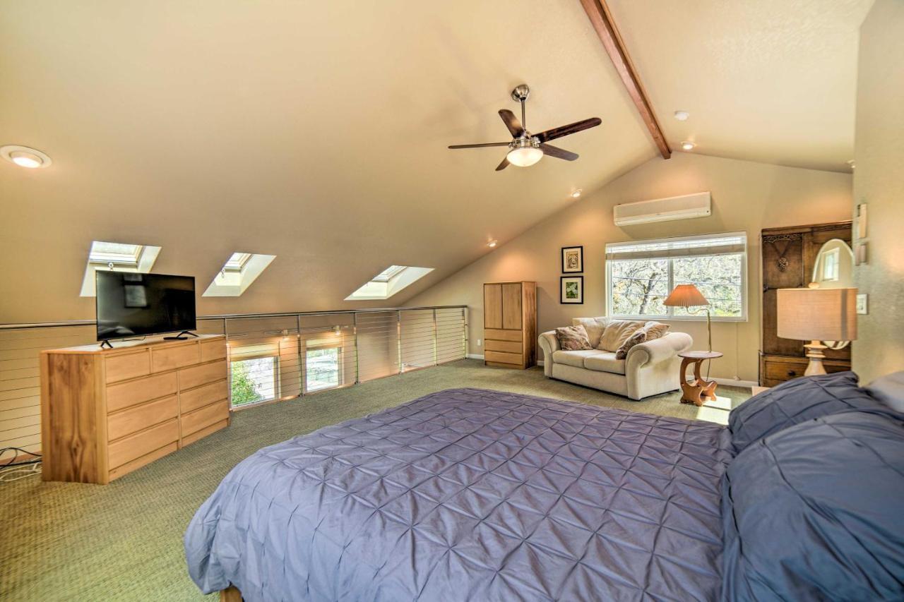 Hilltop Loft Ukiah Vacation Rental! Buitenkant foto